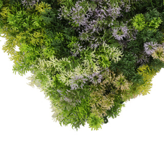 PE Moss Color 50x50CM Green Wall Panel Outdoor UV
