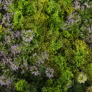PE Moss Color 50x50CM Green Wall Panel Outdoor UV