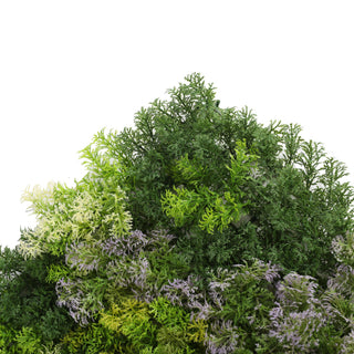 PE Moss Color 50x50CM Green Wall Panel Outdoor UV